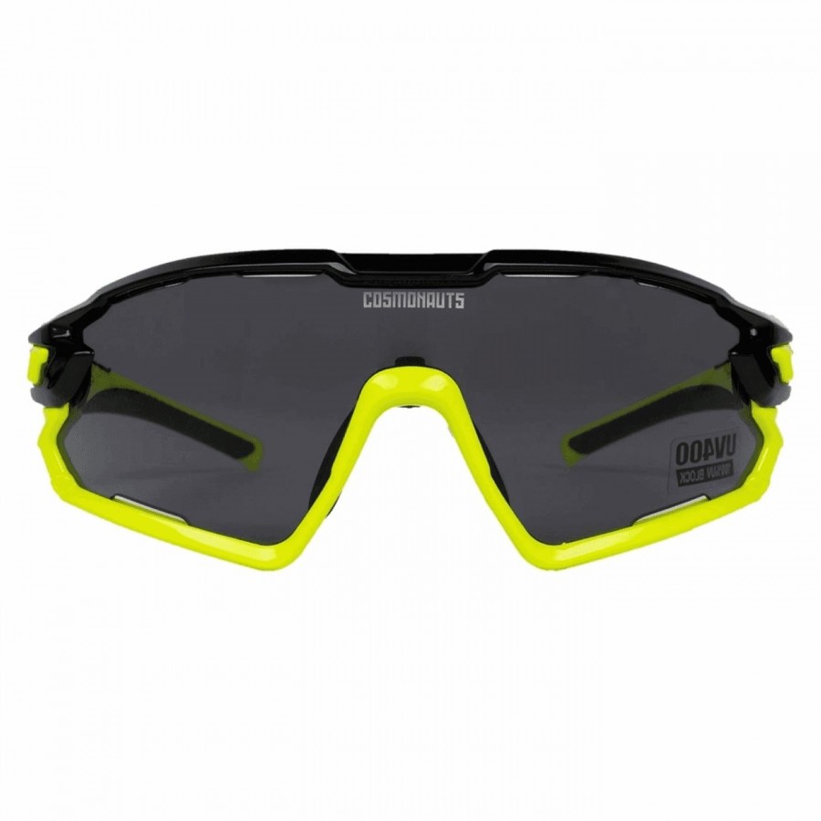 Black/fluo yellow lunar roving goggles - 3