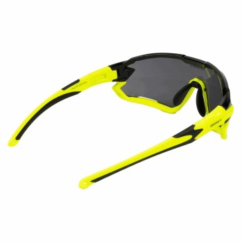 Black/fluo yellow lunar roving goggles - 4