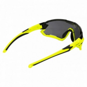Black/fluo yellow lunar roving goggles - 4