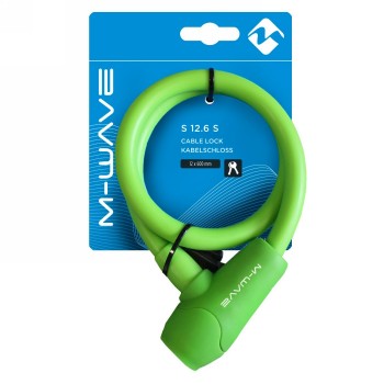 Cadenas en silicone M-Wave, 600 x 12 mm, vert, sur carte - 3