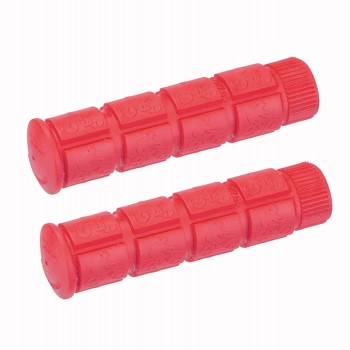 Red single speed v-grip grips - 1