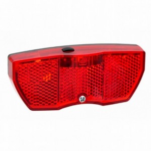 REAR RACK LIGHT 1 LED 3 FUNCTION WITH BATTERIES - 1