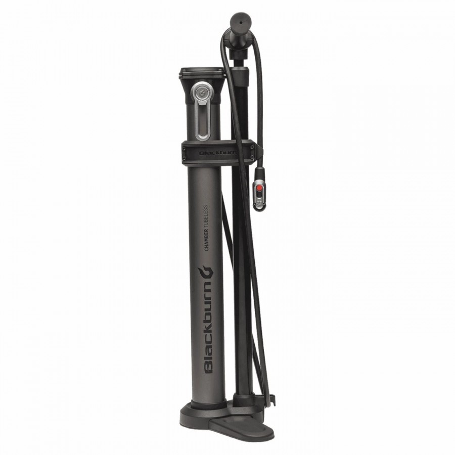 Pompe à terre 11 bar pour tubeless avec manomètre 160psi - 2