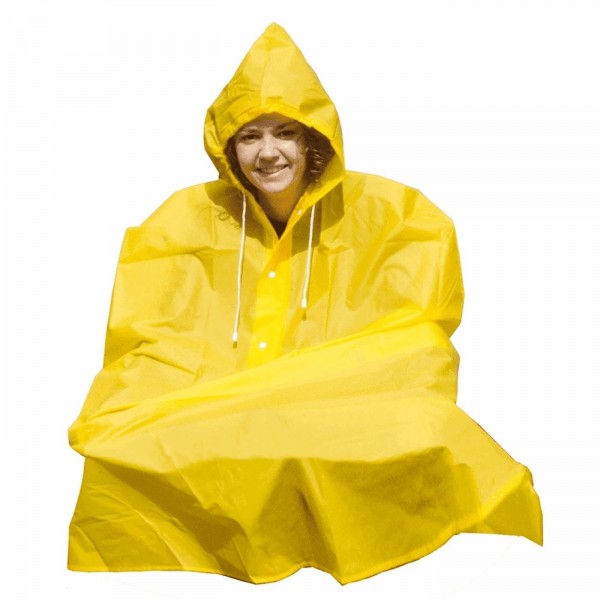 Poncho imperméable universel à capuche - 1