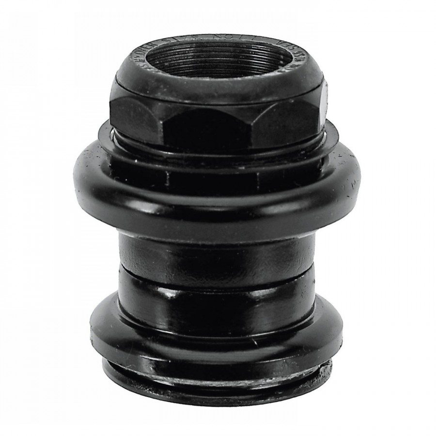 Steering series 1.1/8', 25.4/34/30 mm, steel, black, 2 sealed bends, ek (390506) - 1