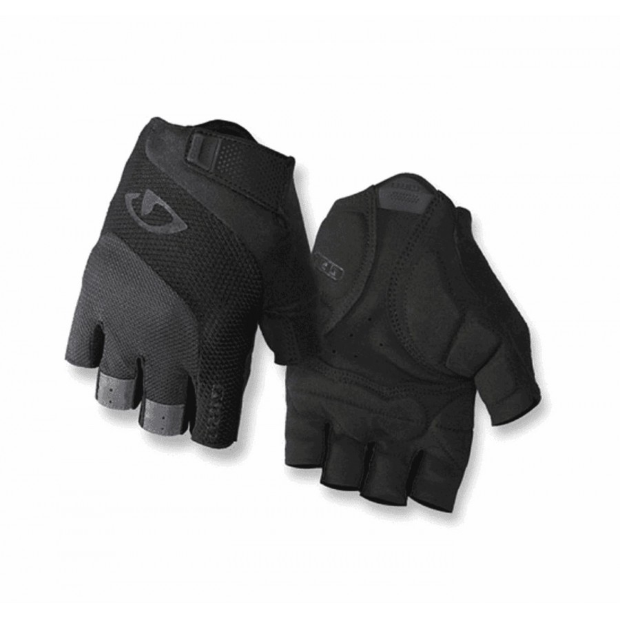 Bravo black gel short gloves size L - 1