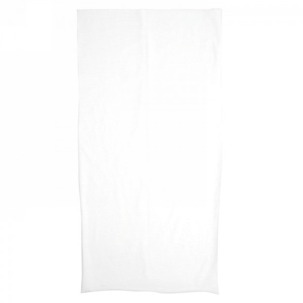 Neck scarf/foulard, white, on m-wave card - 1