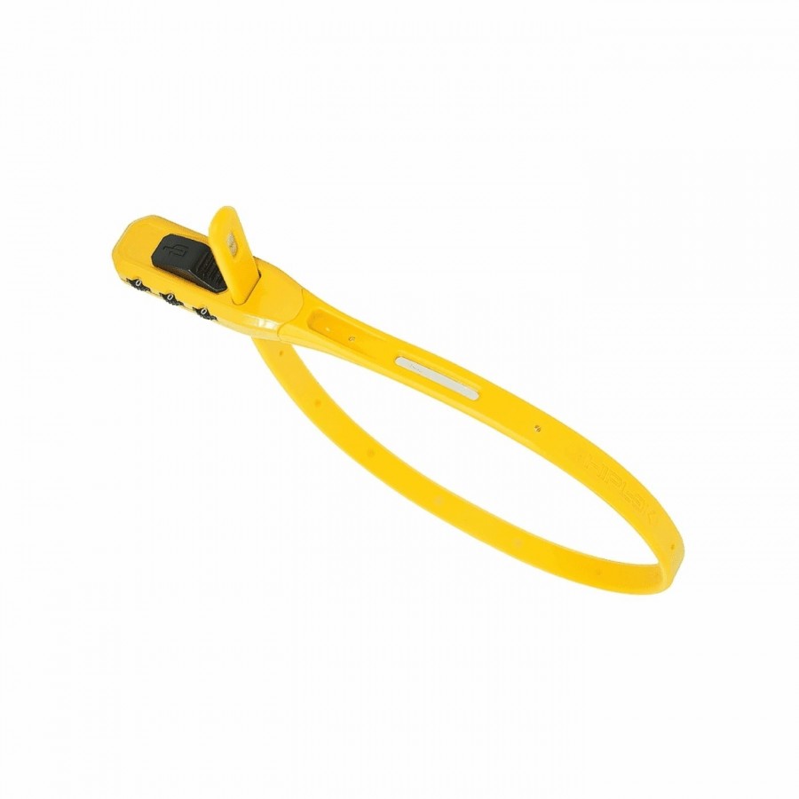 Cadenas câble combo jaune 430mm - 1