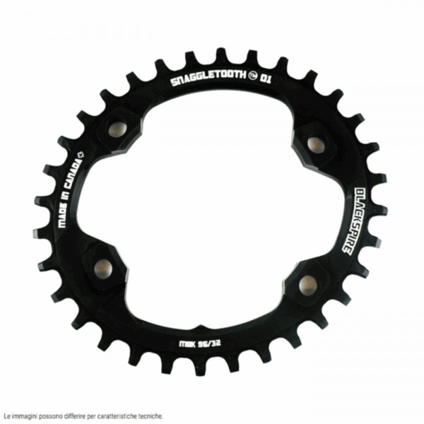 Oval chainring snaggletooth 96 / 30t for xtr9000 / 9020 - 1