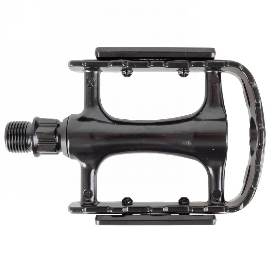 Pedal Mtb vp-465, 95 x 66 mm, crmo, negro, eje crmo, rodamiento de bolas, con reflector, con marca de prueba alemana, en tarjeta