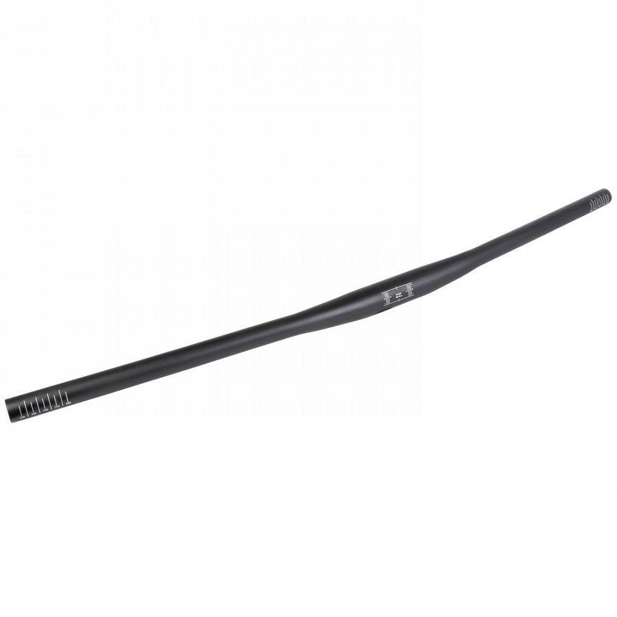 cintre VTT hb-m3.1 m-wave, alu, noir mat, 780 mm, serrage 31.8 mm, 9°, course 5 mm, sur carte - 1