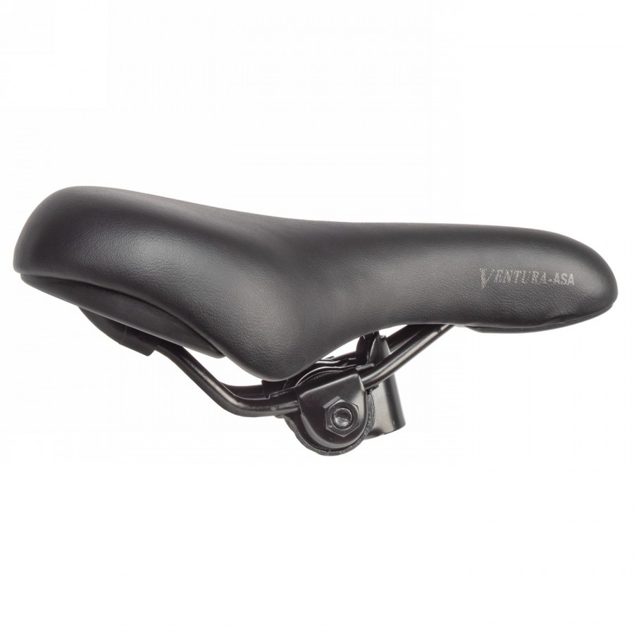 selle vtt jeune, ventura asa, noir, 228 x 150 mm, pour 20' (12-20'), avec pince noire - 2