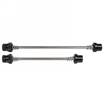 Clamping axle set for hubs, consisting of 321116 (vr) + 321117 (hr), on m-wave card - 1