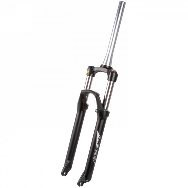 fourche suspendue zoom vaxa 30 s, 27.5' 650b, 1.1/8', ahead, avec fonction lock-out, uniquement pour frein à disque, noir mat, d