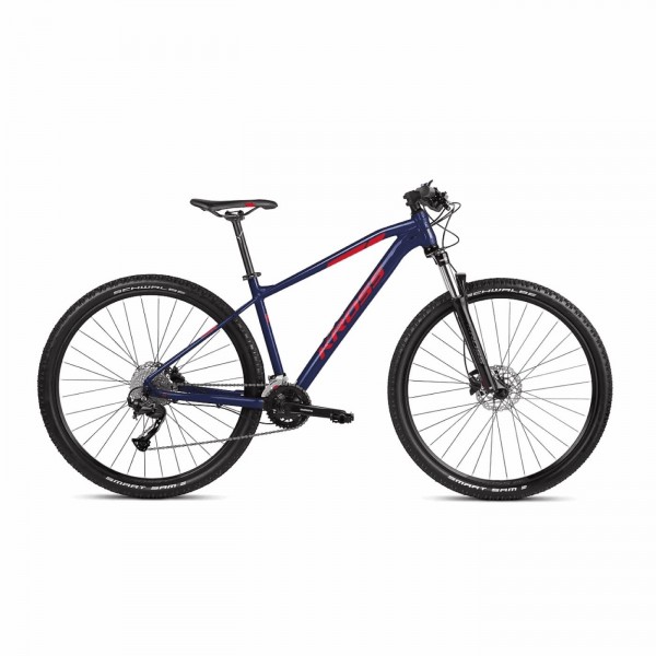 Mtb nivel 2.0 hombre 29" azul/rojo 9v talla l - 1