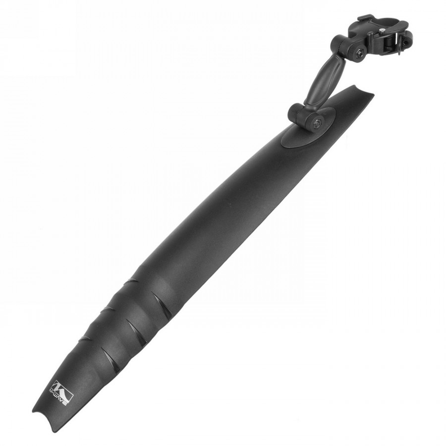 Hr mudguard m-wave 'mud max qr.r', 26-29', plastic, black, with tensioning fastener universally suitable for all - 1