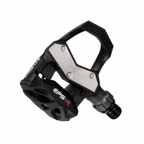 Pedal e-pr4 corsa 85x88mm en termoplástico negro - pin en cr-mo - 1