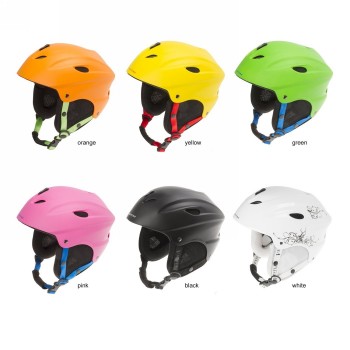 Casco da sci, design: blu opaco, misura l 58 - 59,5 cm con sistema ad anelli, con cuscinetti auricolari staccabili, con cuscinet