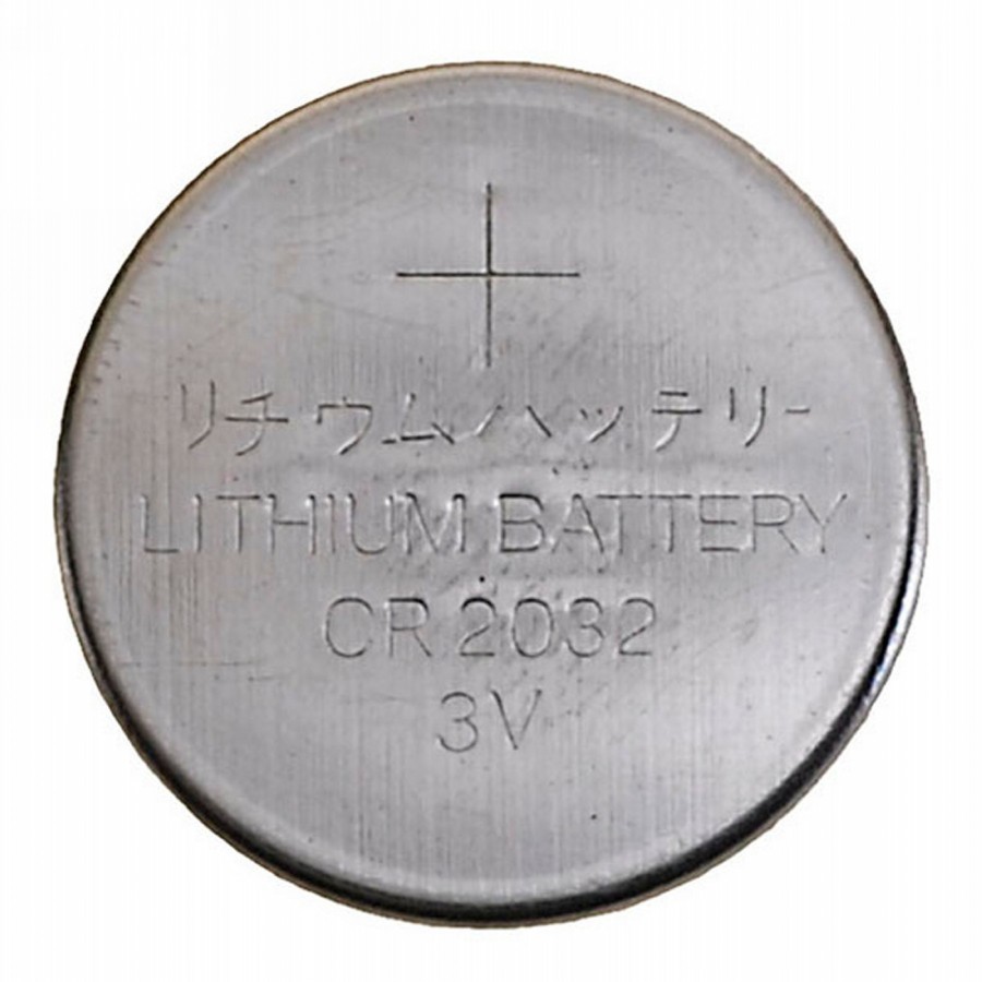 Lithium battery, 3 v, cr 2032, diam.: 20.0 mm, for art. 244362 (head) + 244271, also suitable for 244471 (mighty 20) and new - 1