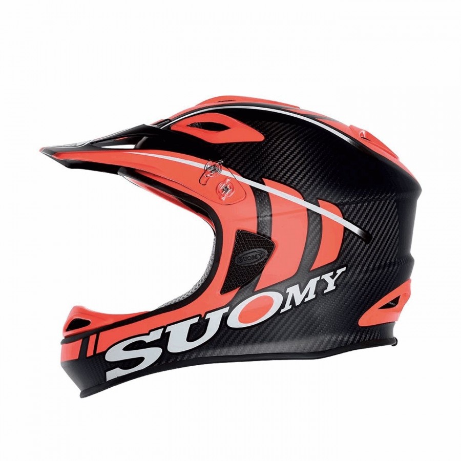 Helmet jumper carbon orange fluo - size m (58cm) - 1