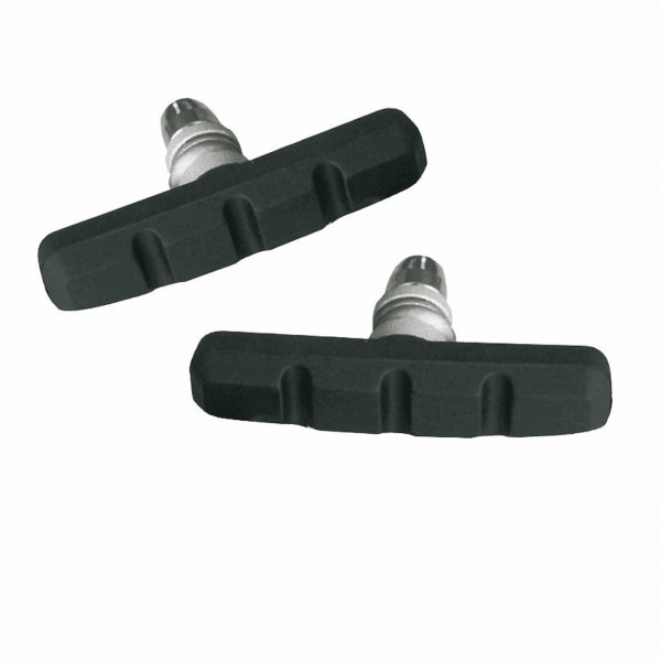 Pattini freno mtb 60mm nero con dado centrale - blister 2 pezzi - 1 - Pattini - 8005586214461