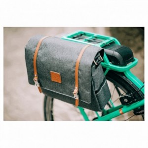 Urban messenger bag 11 liters with attachment to the luggage rack - 3