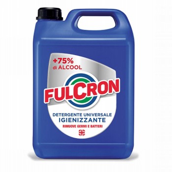 Fulcron desinfectante de superficies 5 lt 75% alcohol - 1