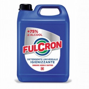 Fulcron désinfectant surfaces 5 lt 75% d'alcool - 1