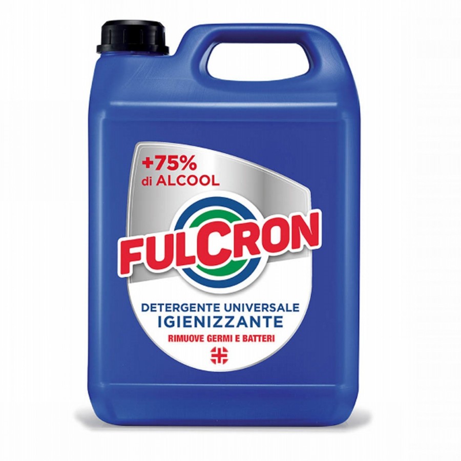 Fulcron désinfectant surfaces 5 lt 75% d'alcool - 1
