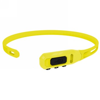 Hiplok z lok combo, candado de brida (reutilizable) amarillo, con combinación de 3 números, 43cm, am - 1