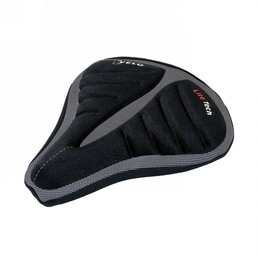 Saddle cover 'velo litetech', 260 x 235 mm, black, on eurohole card - 1