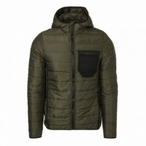 Fuse jacket venture unisex military green with hood size s - 1