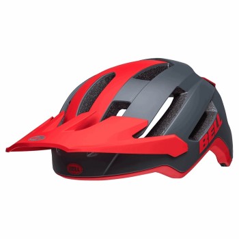 Helm 4forty air mips grau/rot größe 58/62cm - 1