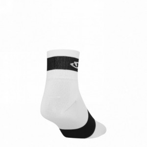 White short comp racer socks size 46-50 - 2