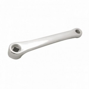 Left crank length: 170mm silver steel - 1