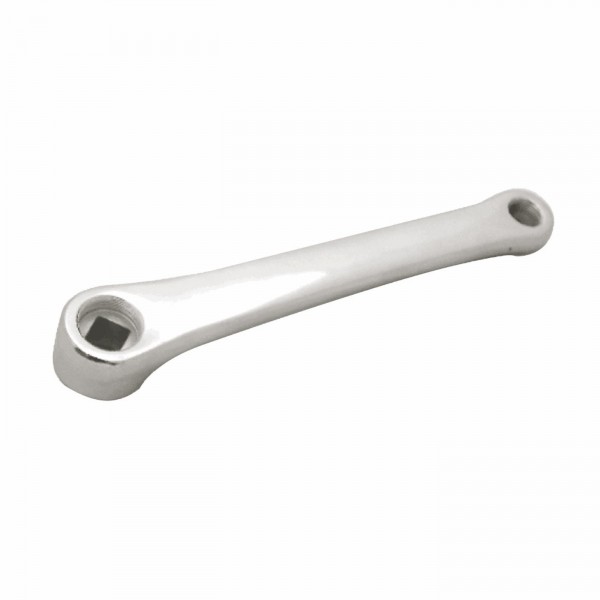 Left crank length: 170mm silver steel - 1