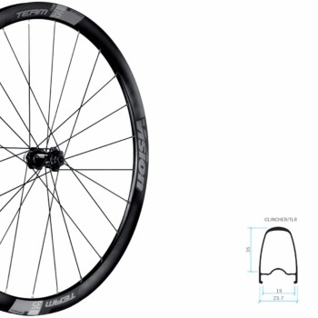 Paire de roues Team 35 db centerlock sh11 tubeless ready b2 - 1