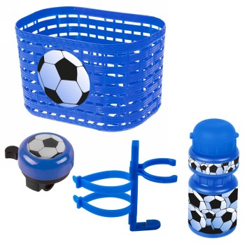 Kid-set 'football', consisting of basket 431549 + bell 420198 + water bottle 340213, on ventura card - 1