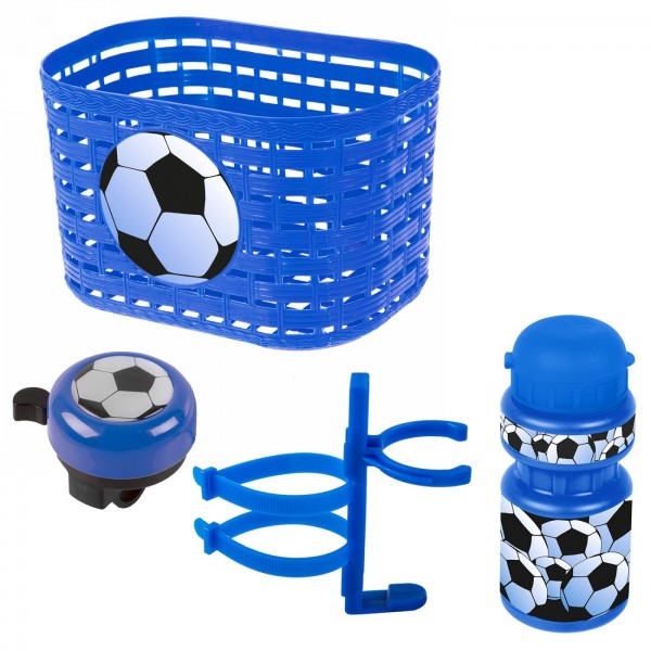 Kid-set 'football', composé de panier 431549 + cloche 420198 + bouteille d'eau 340213, sur carte ventura - 1