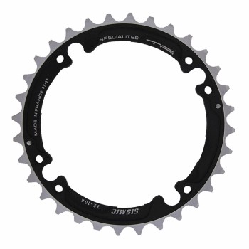 Single chainring 9s x 22 teeth - bcd 64mm anthracite for xtr cranksets - 1