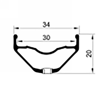 Wheel, 29', vr, 32-hole hr hub specially designed for the increased loads of e-bike drives staible and still - 3