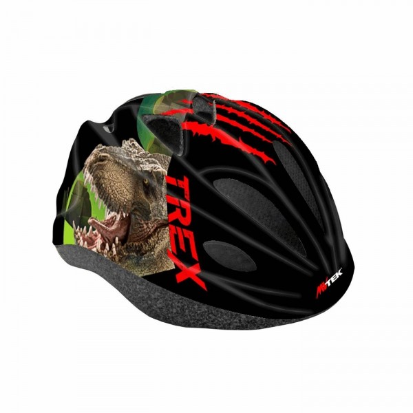 Casco junior t-rex rosso - taglia unica (52/56cm) - 1 - Caschi - 8005586209870