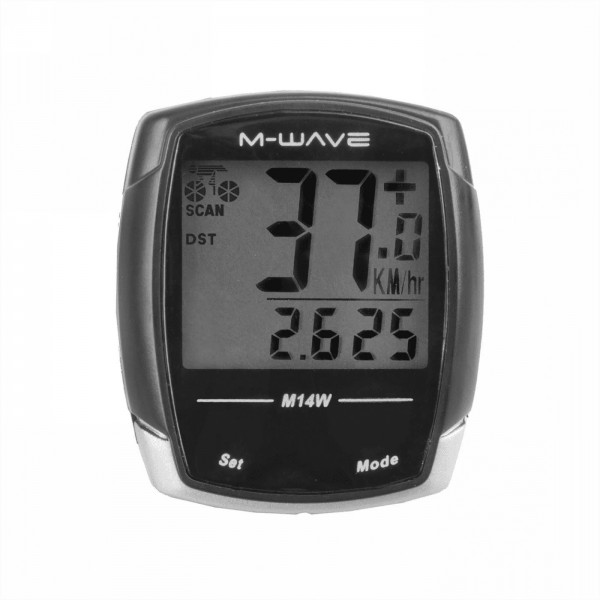 Ciclocomputadora 14 f. m-wave m14w wireless - 1