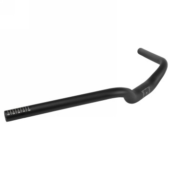 E-trekking handlebar hb-c2.1 m-wave, aluminium, 640 mm, rise 38 mm, black - 1