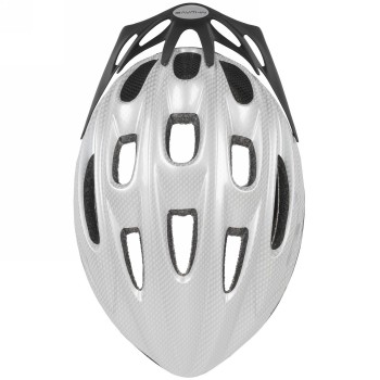 Casco para adultos/jóvenes, activo, diseño: carbono blanco, talla m 53 - 57 cm, con sistema de anillas, caja - 3