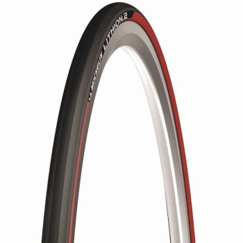 Neumático plegable 28" 700x25 (25-622) lithion 2 v3 negro/rojo - 1