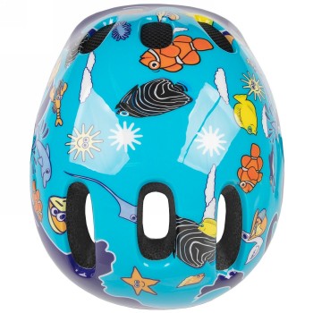 Casco infantil kid-s, diseño: sea land, talla s 52 - 57 cm, caja - 3