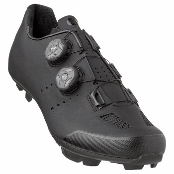 Mtb-schuhe m810 unisex schwarz – carbon-sohle und obenliegender verschluss, größe 41 - 1