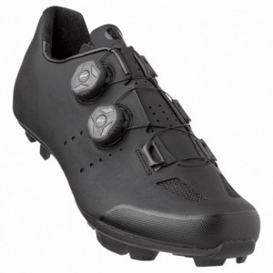 Chaussures vtt m810 unisexe noir - semelle carbone et fermeture atop taille 41 - 1