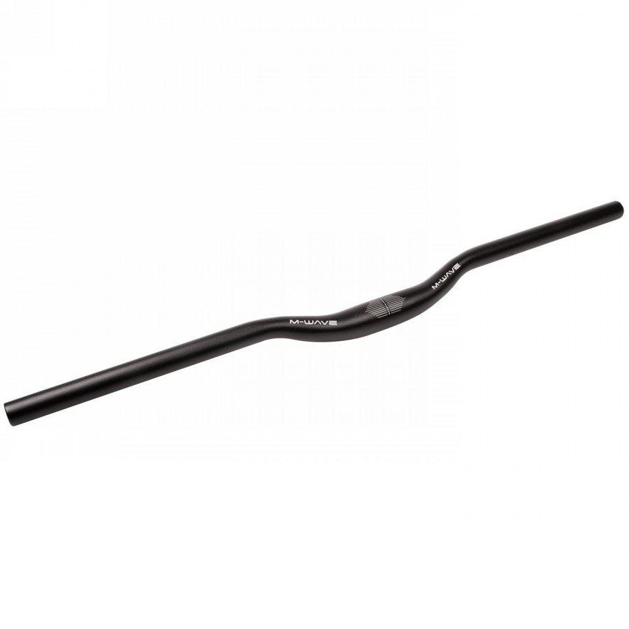 Mtb handlebar a-rise 700, m-wave, aluminium, matt black, 700 mm, for clamping 31.8 mm, 10° bent, height: 30 mm, mv - 1